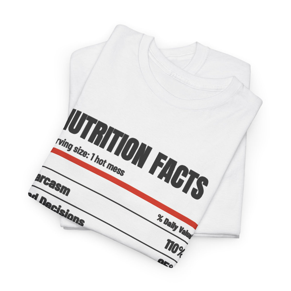 Nutrition Facts Tee