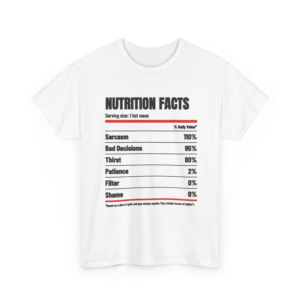 Nutrition Facts Tee